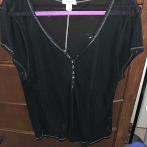 Black Old navy heather shirt